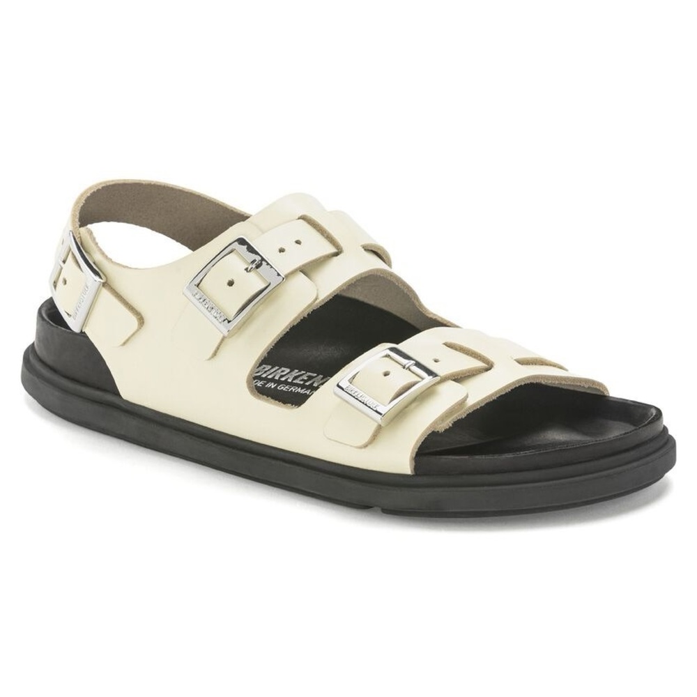 Birkenstock Cannes High Shine Exquisite Sandal in Butter